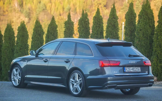 Audi A6 cena 99799 przebieg: 130000, rok produkcji 2017 z Szczytna małe 596